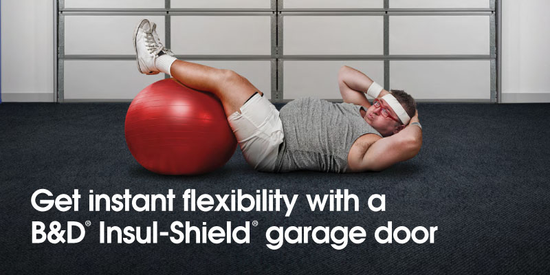 B&D Insul-Shield garage door insulation